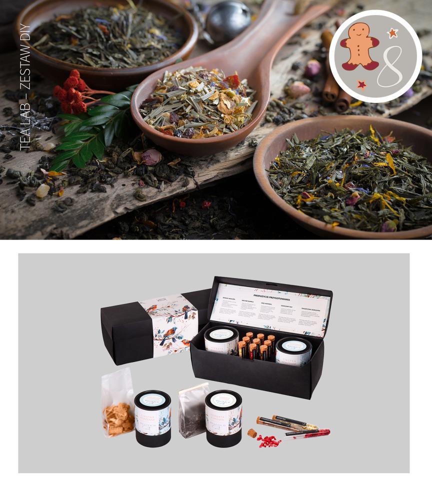 Zestaw prezentowy Tea Lab DIY z herbatami i akcesoriami