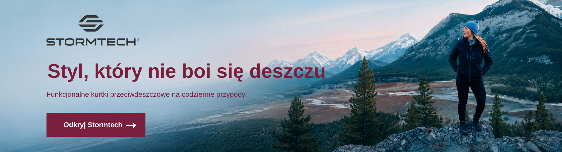 Stormtech – Styl, który nie boi się deszczu. Funkcjonalne kurtki przeciwdeszczowe na codzienne przygody.