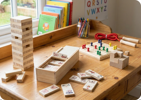 Zabawa w naturalnym stylu