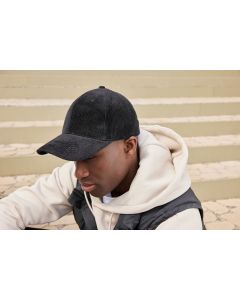 6-panelowa czapka z sztruksu Bawełna organiczna daiber GMB/MB6253