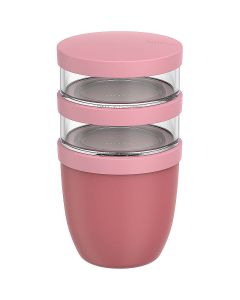 Mepal Ellipse 3-częściowy izolowany pojemnik na lunch o pojemności 500 ml + 2 x 200 ml pf GPF/113143