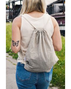 Worek Gimnastyczny Recycled cotton fare  GCF/CF006