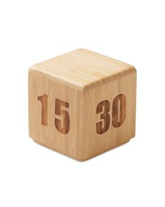 Bambusowy zegar z funkcją drzem mo GMO/MO2933