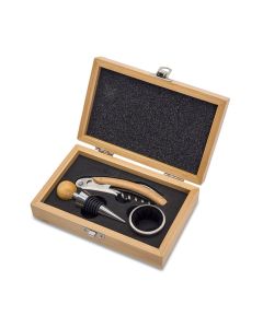 Zestaw do wina w bambusowym pudełku Sommelier rd GRD/R22522