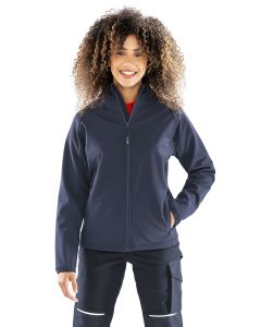 Softshell Damski z Recyklingu z Kapturem 3 Warstwy result TRE/R911F