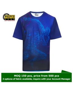 Koszulka sportowa męska Bolt Sublimowana Single Jersey proper gear TPP/PG001A