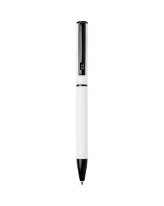 Verton - długopis obrotowy z aluminium z recyklingu, z etui (niebieski wkład) pf GPF/107331