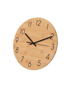 Bambusowy zegar ścienny vg GVG/VA303