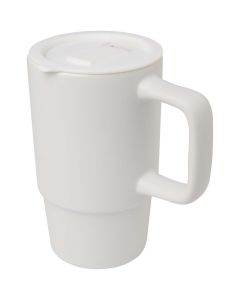 Carter kubek ceramiczny o pojemności 450 ml z plastikową pokrywką pf GPF/100896