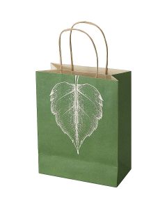 Torba z papieru z makulatury o gramaturze 150 g/m² ze skręcanymi uchwytami – 18 x 9 x 23 cm pf GPF/1ZM022