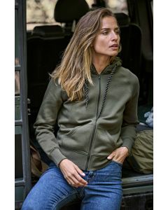 Damska Bluza na Zamek z Kapturem tee jays TTJ/5436