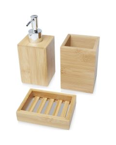 Hedon 3-Częściowy Bambusowy Zestaw do Łazienki pf GPF/126195