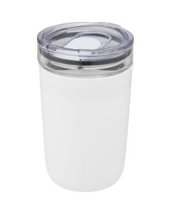 Szklany Kubek Bello o Pojemności 420 Ml z Zewnętrzną Ścianką z Plastiku z Recyklingu pf GPF/100675