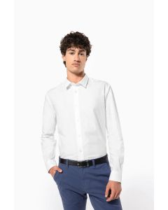 Łatwa w Pielęgnacji Koszula Męska bez Kieszonki kariban TKA/K595