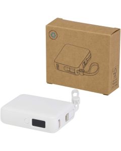Acrux powerbank do tabletu o pojemności 10 000 mAh i mocy 35 W z wbudowanym kablem typu C - wykonany pf GPF/124450