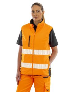 Dwustronny Odblaskowy Bezrękawnik Roboczy result TRE/R332X
