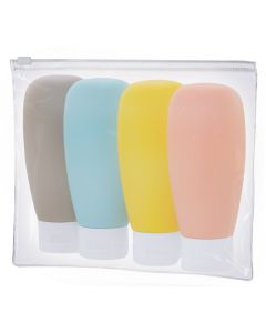 Zestaw podróżny, kosmetyczka, 4 pojemniki vg GVG/VA665