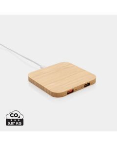 Bambusowa ładowarka bezprzewodowa 10W xd GXD/P308-379