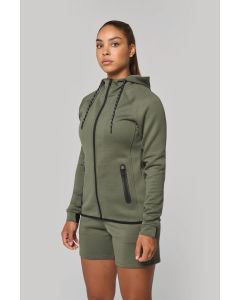 Damska Rozpinana Bluza Dresowa z Kapturem kariban TKA/PA359