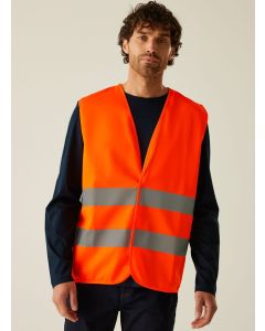 Dwupasmowa Kamizelka Odblaskowa Pro Hi-Vis regatta TRA/TRS255