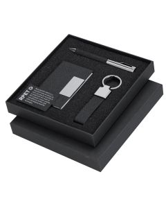 Zestaw upominkowy, brelok, etui na kartę kredytową, długopis, pudełko podarunkowe vg GVG/VA317