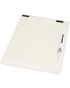 Clast podkładka A4 z zamknięciem magnetycznym i długopisem z certyfikatem RCS z recyklingu (czarny t pf GPF/107050