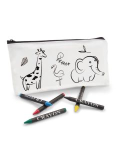 Piórnik do kolorowania, kredki | Pika vg GVG/VA911