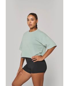 Damska Bluza z Krótkim Rękawem i Okrągłym Dekoltem kariban TKA/PA394