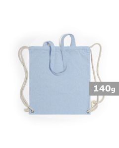 Worek ze sznurkiem i torba na zakupy z bawełny z recyklingu, 2 w 1 vg GVG/V6792-A