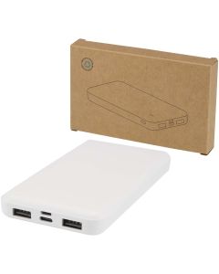 Intan powerbank o pojemności 10 000 mAh i mocy 10 W z tworzyw sztucznych pochodzących z recyklingu pf GPF/124458