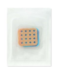 Zestaw 3 plastrów chroniących skórę przed zadrapaniem, w kolorowej papierowej kopercie z nadrukiem pf GPF/1Z0282