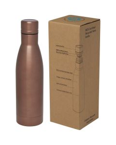 Vasa butelka ze stali nierdzwenej z recyklingu z miedzianą izolacją próżniową o pojemności 500 ml po pf GPF/100736