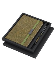 Zestaw upominkowy, notatnik ok. A5, długopis, pudełko podarunkowe vg GVG/VA392