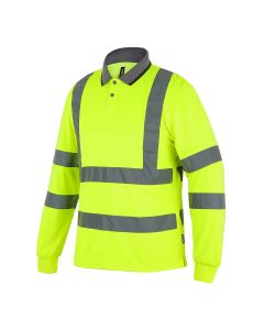 Koszulka Polo Hi-Vis Pro Contract z Długim Rękawem regatta TRA/TRS324