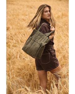 Bawełniana Torba z Kieszeniami z Przodu kimood GKA/KI3215