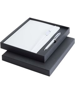 Legato Elegance zestaw notatnik A5 w twardej okładce z długopisem żelowym pf GPF/106258