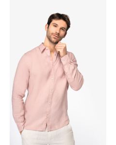 Męska Koszula Lniana kariban TKA/SP504