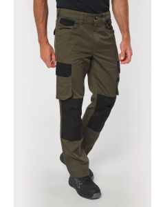 Męskie Dwukolorowe Spodnie Robocze kariban TKA/WK742