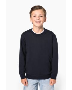 Dziecięca Bluza z Okrągłym Dekoltem z Recyklingu kariban TKA/K4043
