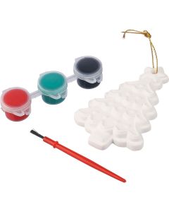 Choinka do malowania, farbki i pędzelek vg GVG/VA579