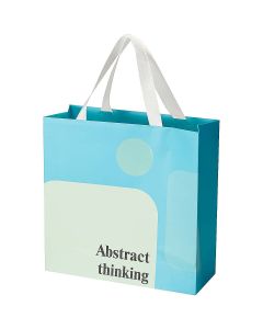 Torba papierowa Smartfold 210 g/m² z uchwytami ze wstążki i błyszczącym laminowaniem – 31 x 12 x 31 pf GPF/1ZM013