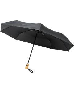 Składany, automatycznie otwierany/zamykany parasol Bo 21'' wykonany z plastiku PET z recyklingu pf GPF/109143