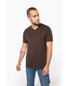 Koszulka V-Neck z Krótkim Rękawem kariban TKA/K357