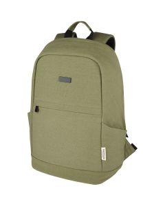 Joey 15,6-calowy plecak na laptopa z płótna z recyklingu z certyfikatem GRS o pojemności 18 l pf GPF/120677