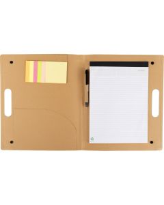 Teczka konferencyjna, notatnik ok. A4, długopis, karteczki samoprzylepne vg GVG/V2954