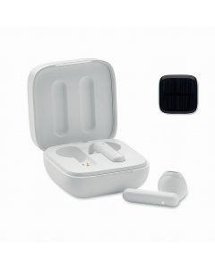 SłuchawkiTWS ładowane solarnie mo GMO/MO2176