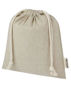 Pheebs torba na prezent z bawełny z recyklingu o gramaturze 150 g/m2 i z certyfikatem GRS, średnia o pf GPF/120671