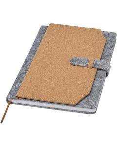 Viviana notatnik A5 z filcu i korka pochodzącego z recyklingu pf GPF/107907