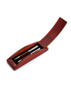 Zestaw piśmienny w drewnianym pudełku vg GVG/V1357