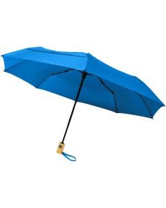 Składany, automatycznie otwierany/zamykany parasol Bo 21” wykonany z plastiku PET z recyklingu pf GPF/109143